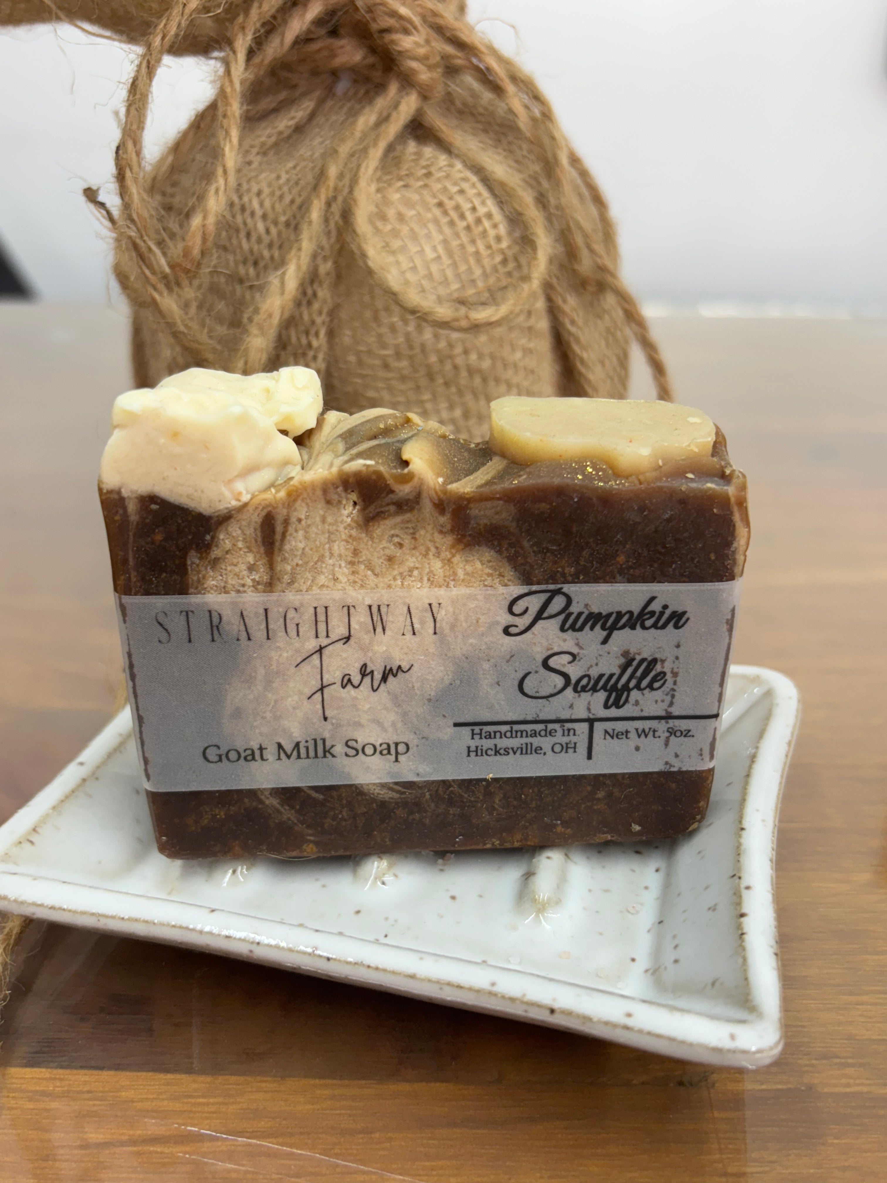 The best goat milk soap. Helps heal eczema, psoriasis, and other skin issues. Hydrate your skin instead of stripping the oil off of your skin like big box or soaps. Natural soap, no harsh chemicals. Fall scented soaps. Pumpkin soap