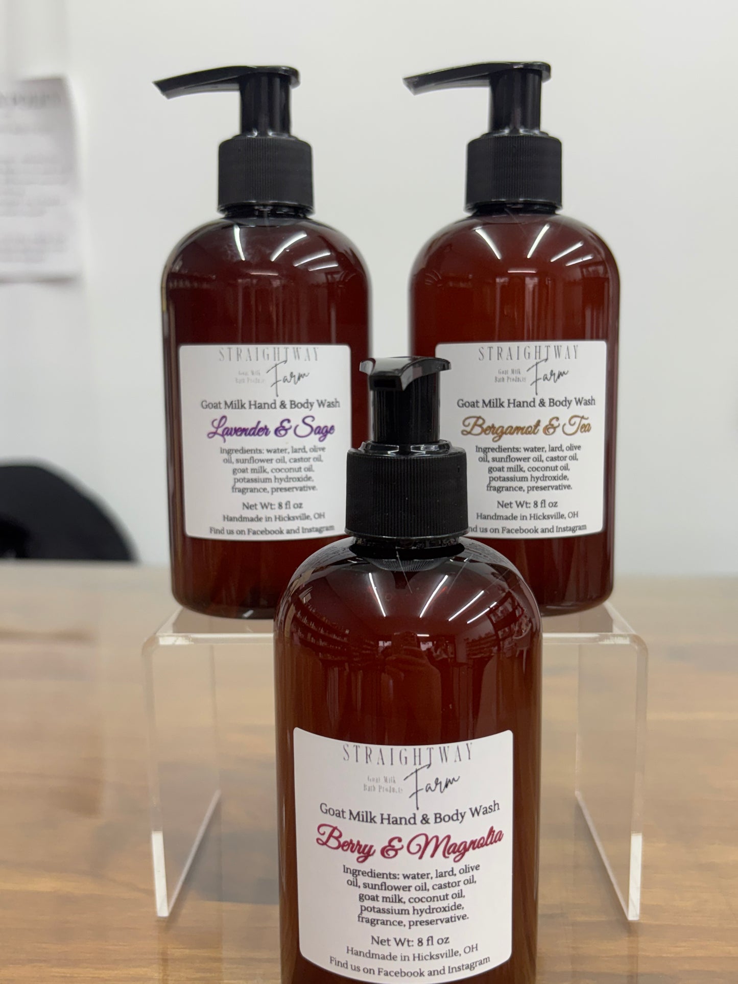 The best goat milk soap. Helps heal eczema, psoriasis, and other skin issues. Hydrates your skin instead of stripping the oil off of your skin like big box or soaps. Natural soap, no harsh chemicals.