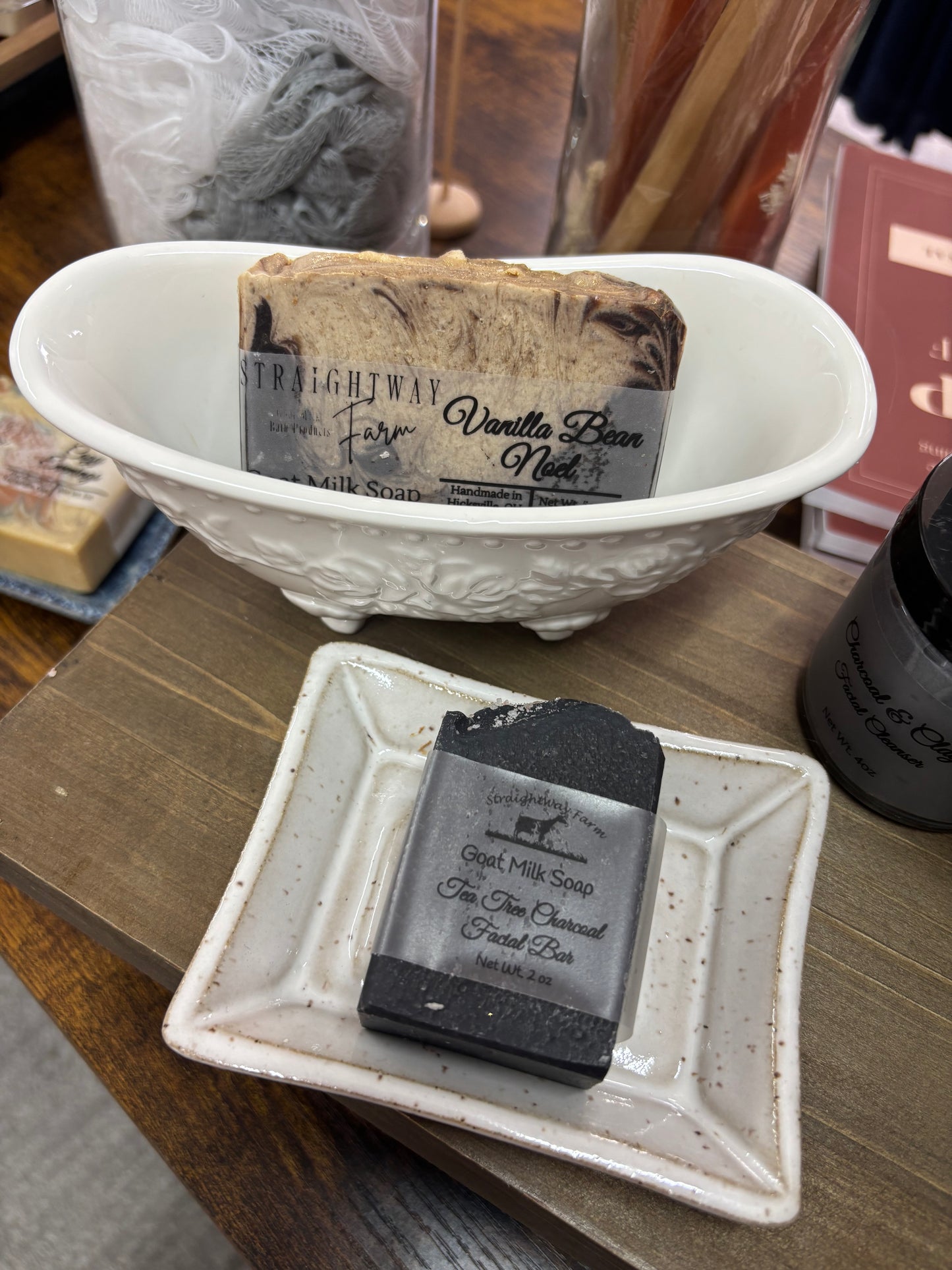 Handmade Pottery Soap Dish