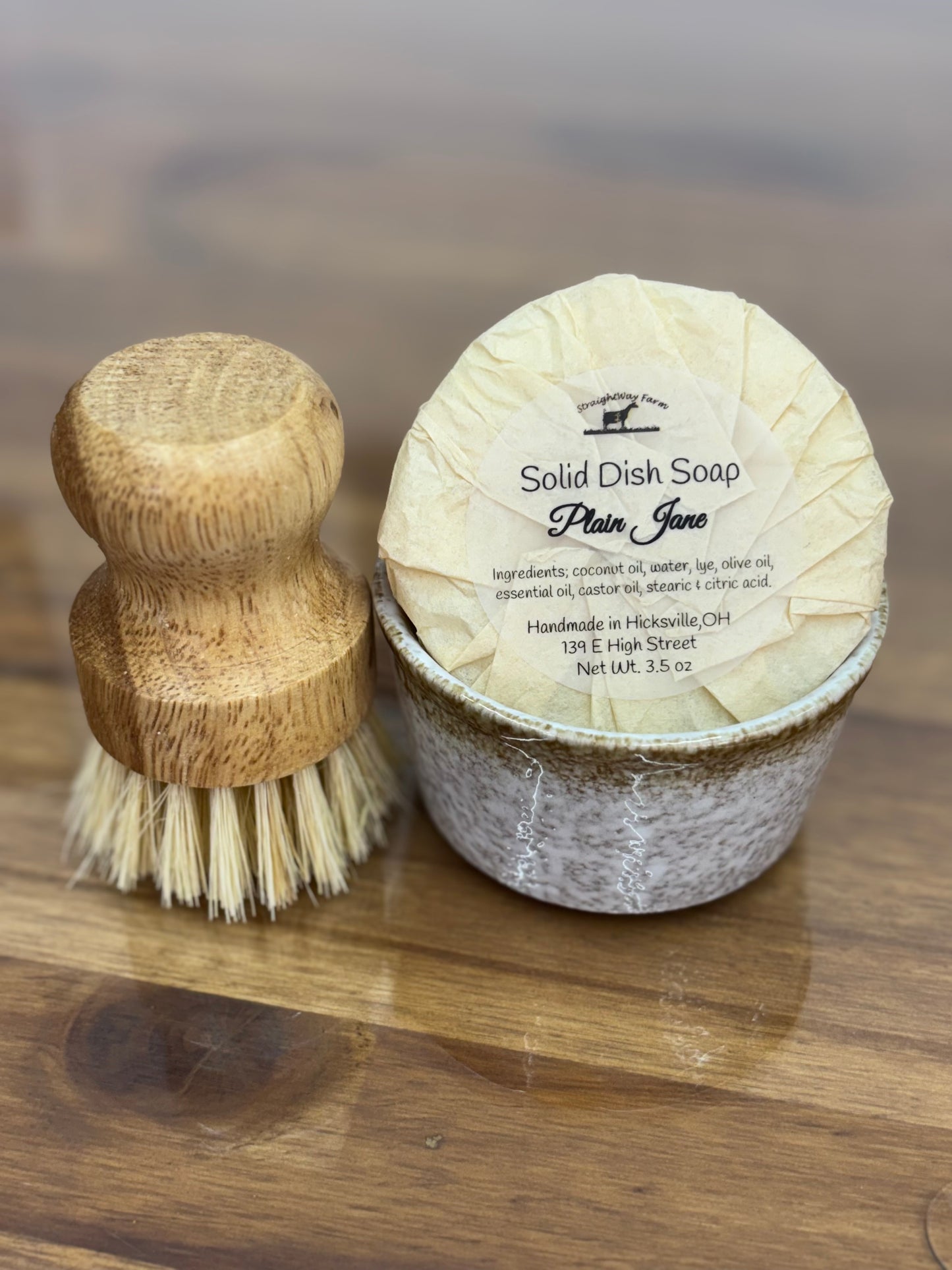 Zero waste dish soap. This dish soap will leave your dishes sparkling clean. Lemongrass essential oil, Sweet Orange essential oil, Unscented.