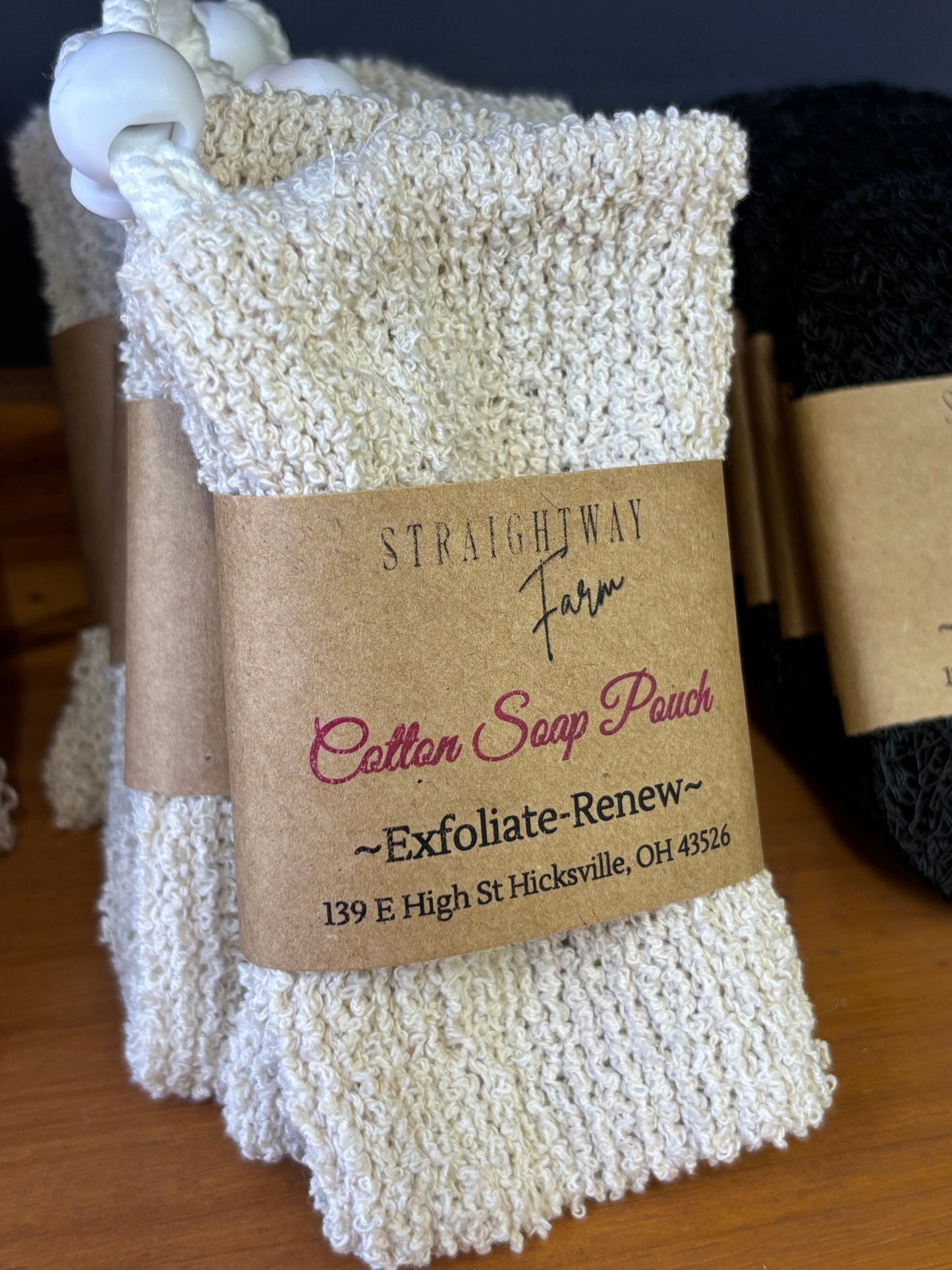 Cotton Soap Pouch