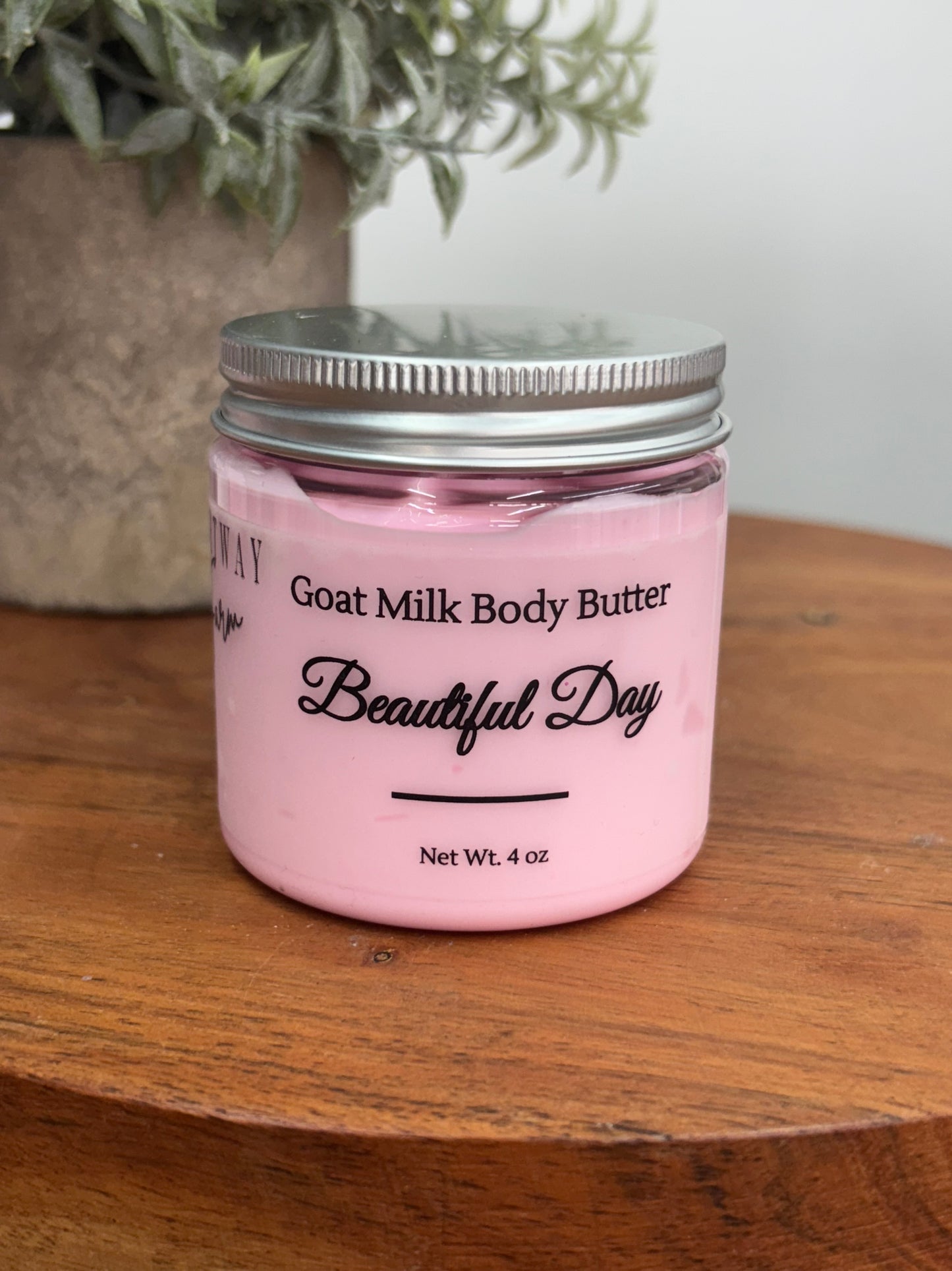 Goat milk body butter softens skin and helps with eczema, psoriasis, and other skin issues. Goat milk lotion.