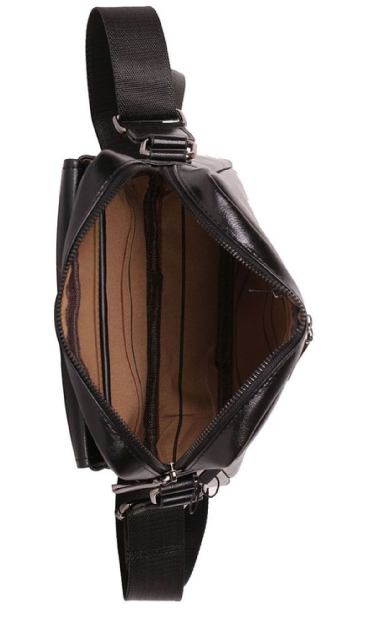 Faux Leather Crossbody Purse