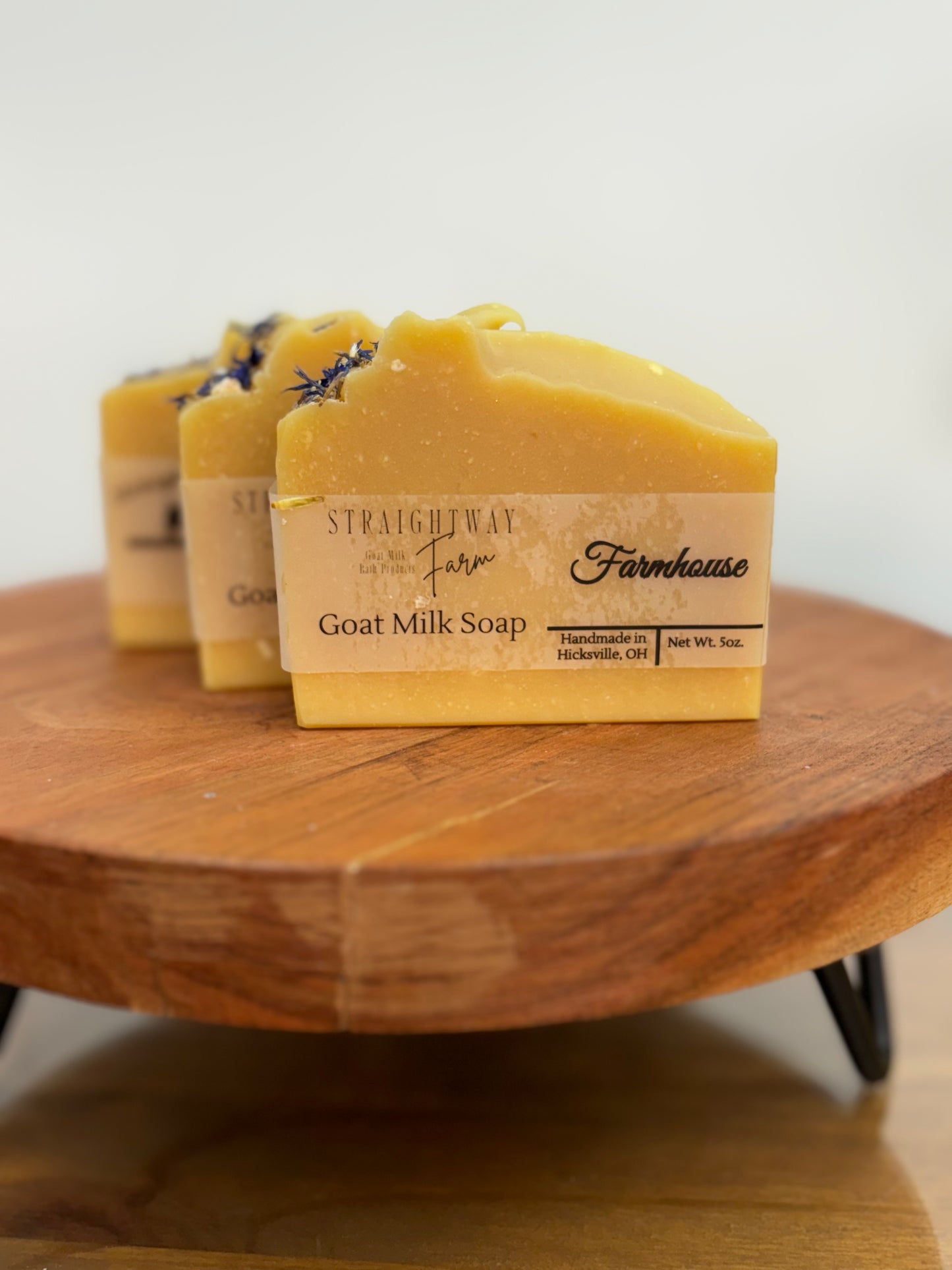 Goat Milk & Tallow Soap. Natural Skincare. Farmhouse