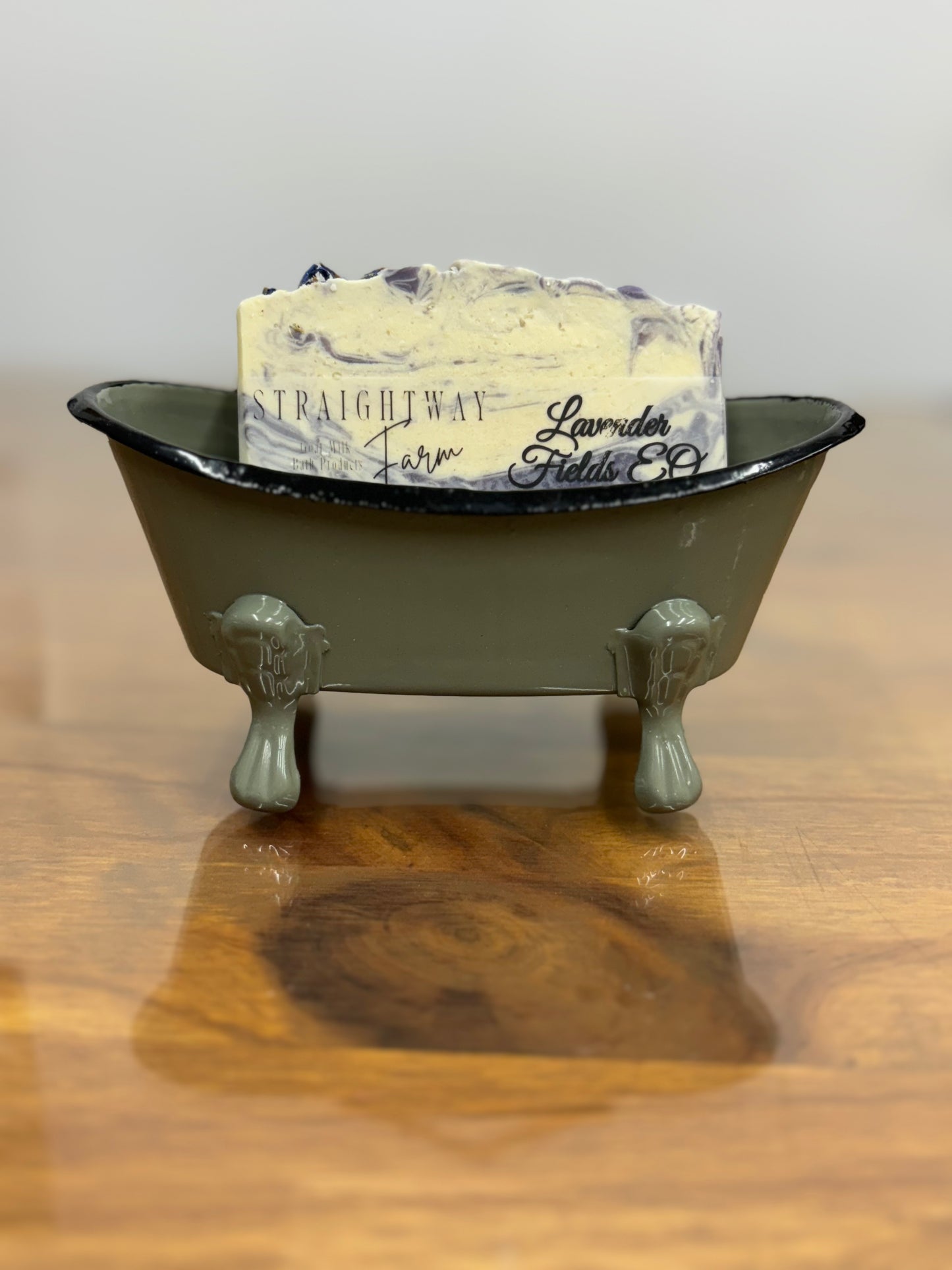 Mini Bath Tub, Metal Soap Dish
