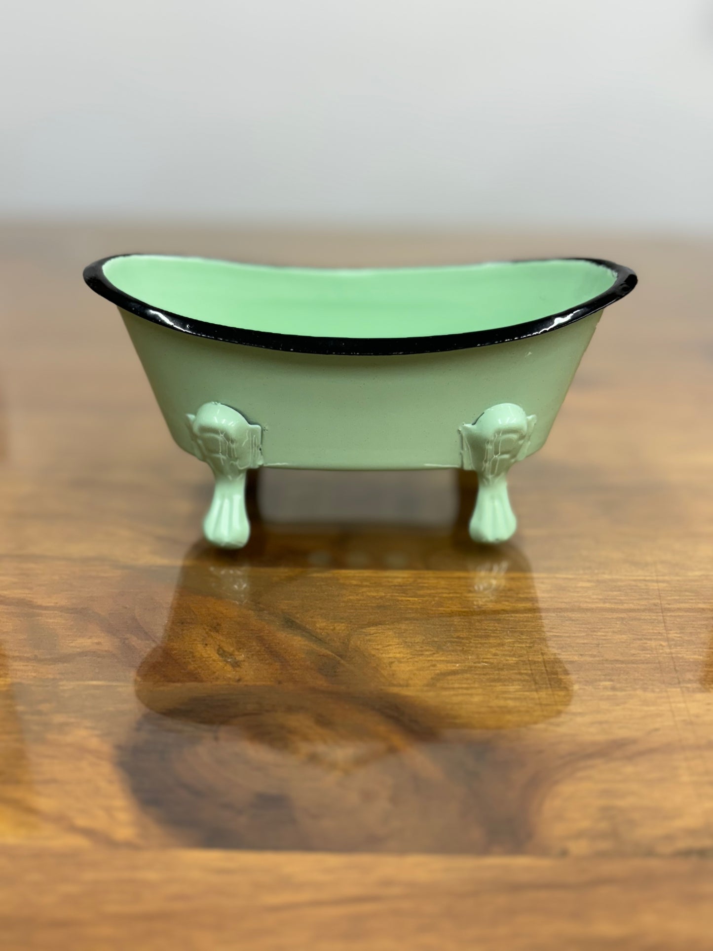 Mini Bath Tub, Metal Soap Dish