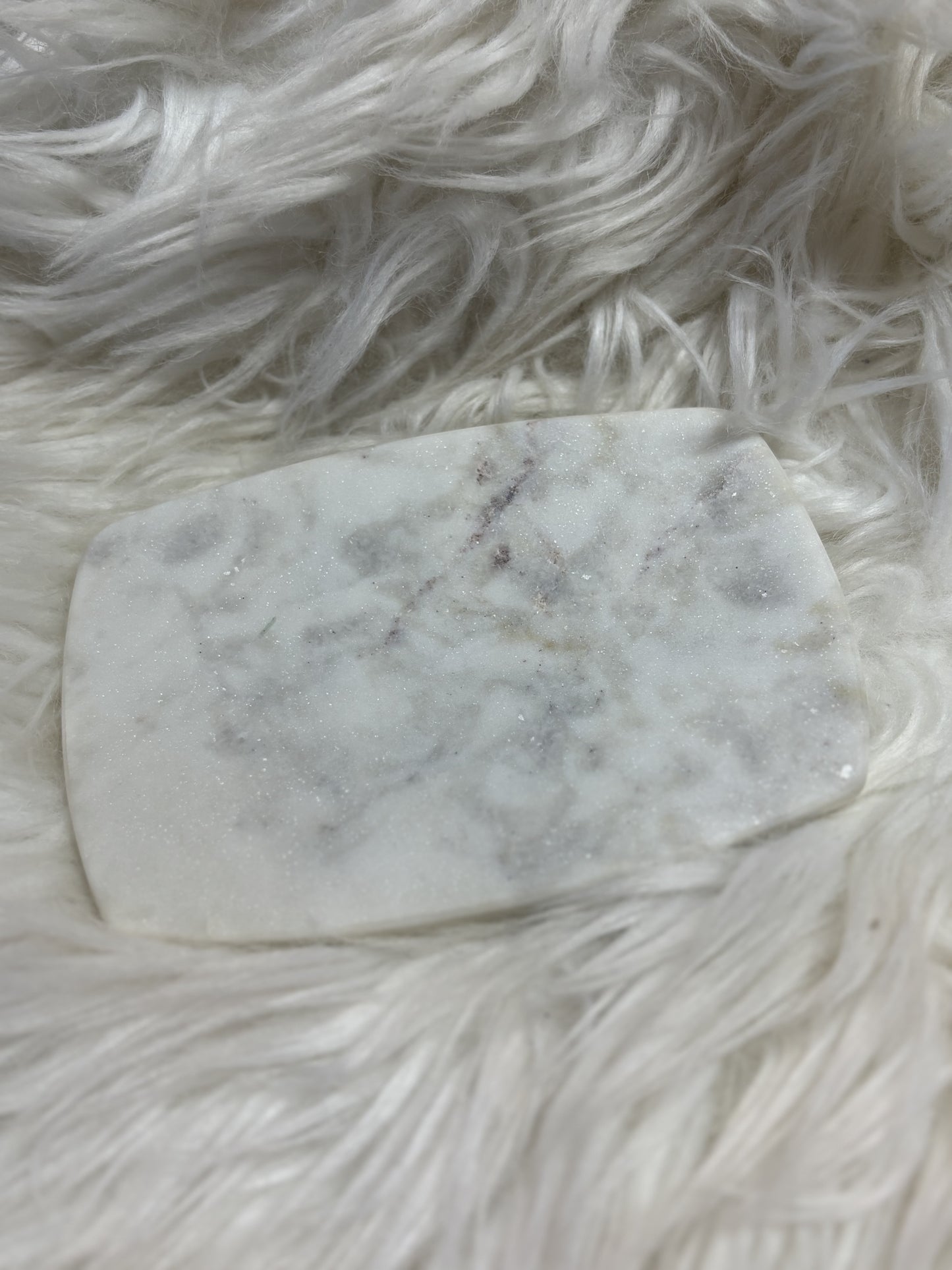 White Marble Soap Dish