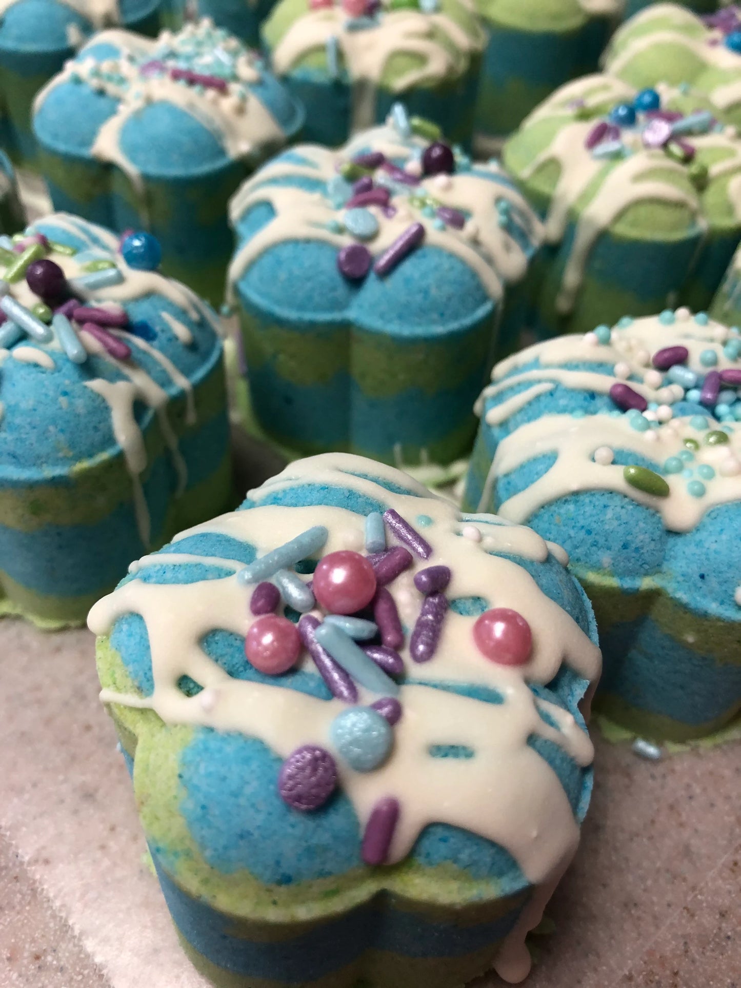 Goat Milk Bath Bombs with Shea Butter