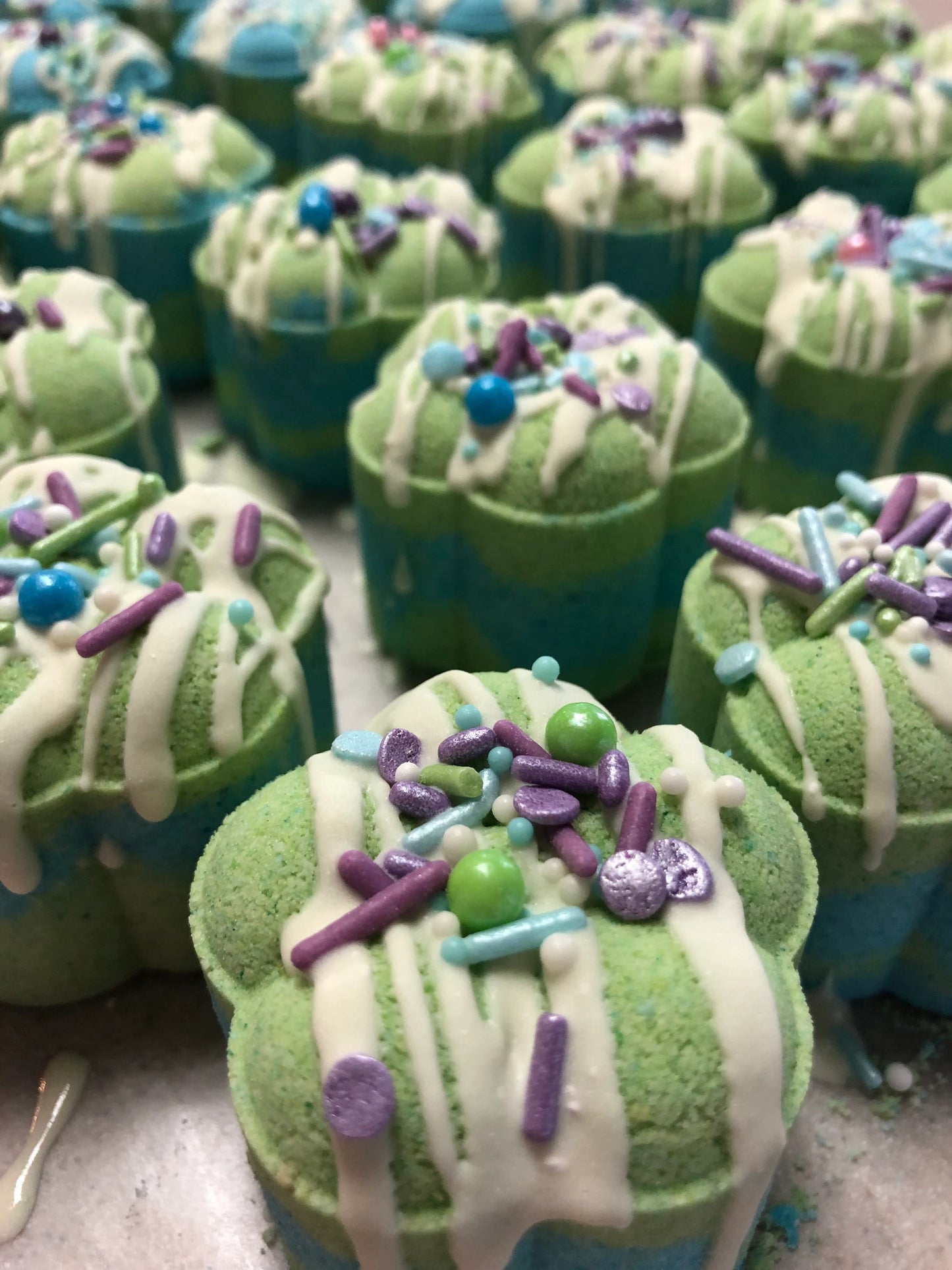Goat Milk Bath Bombs with Shea Butter