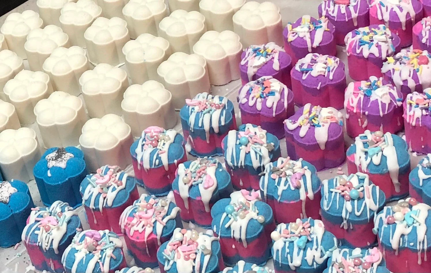 Goat Milk Bath Bombs with Shea Butter