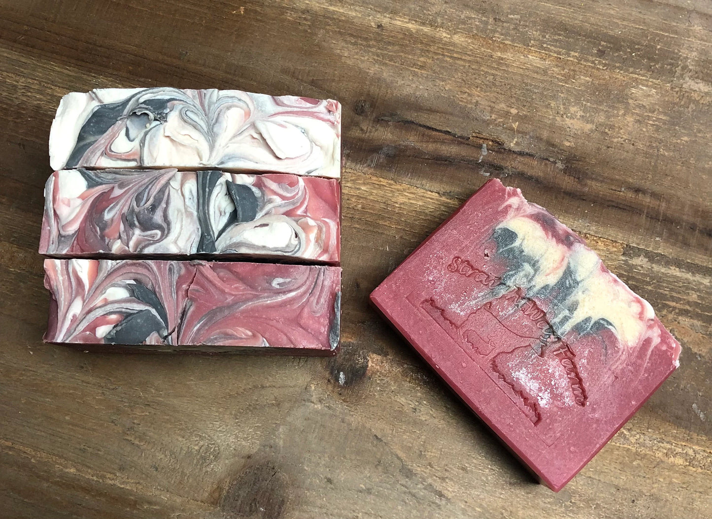 Goat Milk & Tallow Soap. Natural Skincare. Black Raspberry Vanilla
