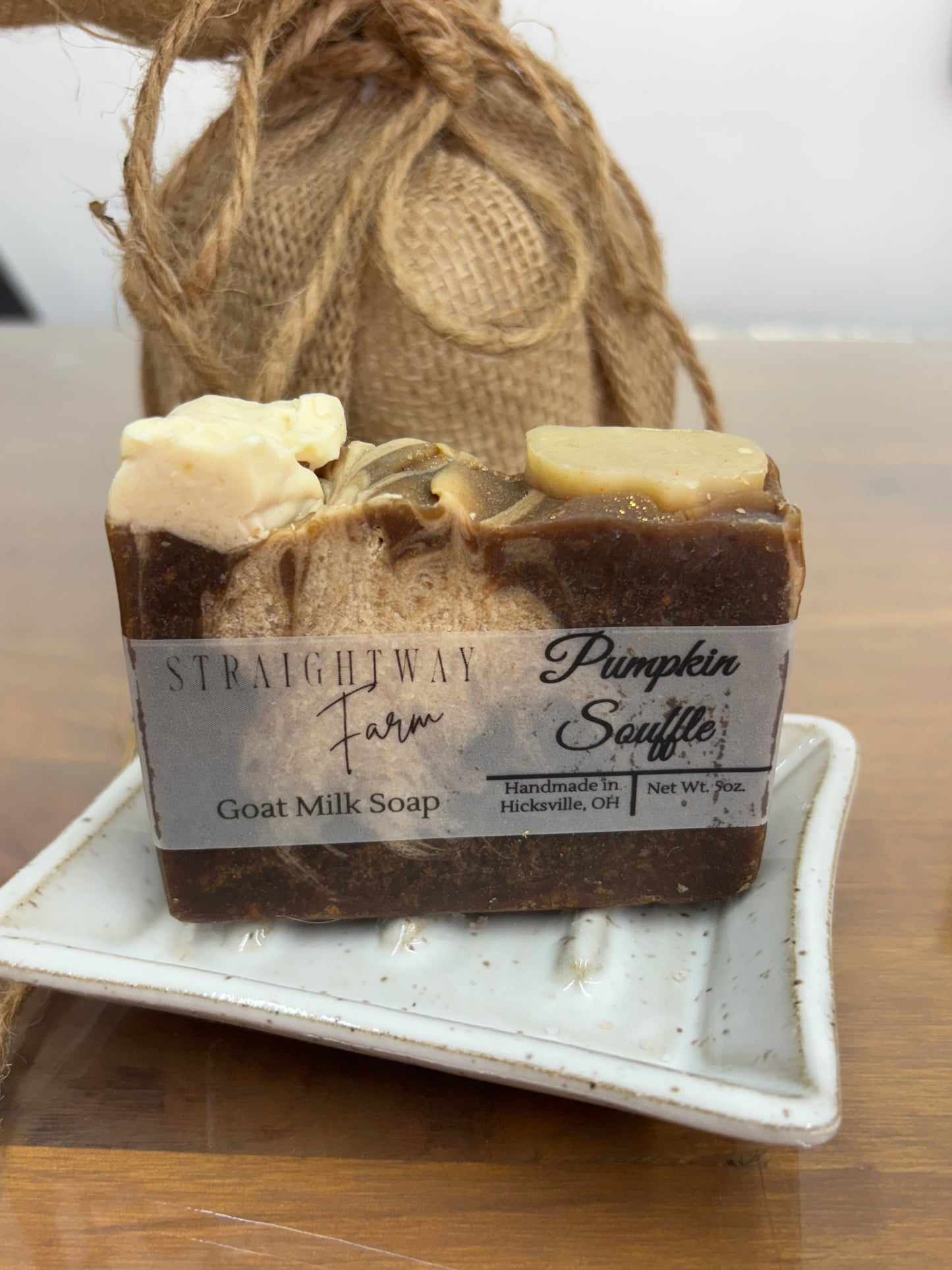 The best goat milk soap. Helps heal eczema, psoriasis, and other skin issues. Hydrate your skin instead of stripping the oil off of your skin like big box or soaps. Natural soap, no harsh chemicals. Fall scented soaps. Pumpkin soap