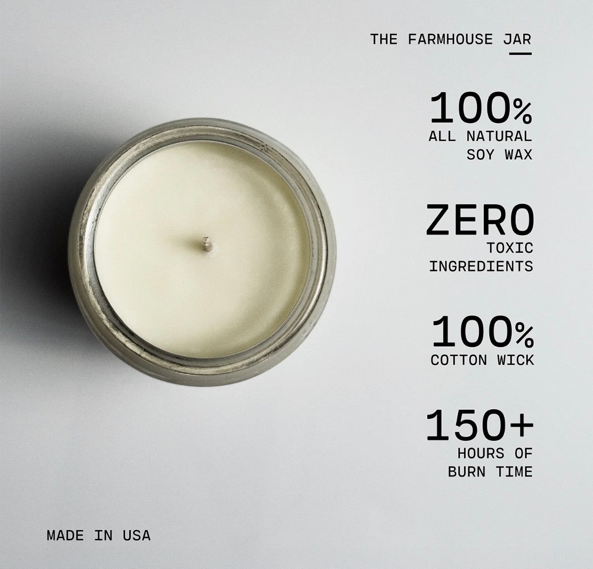 Milkhouse Candle Co Sunday Morning 26 oz Farmhouse Jar