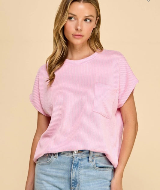 Ribbed Spring Top