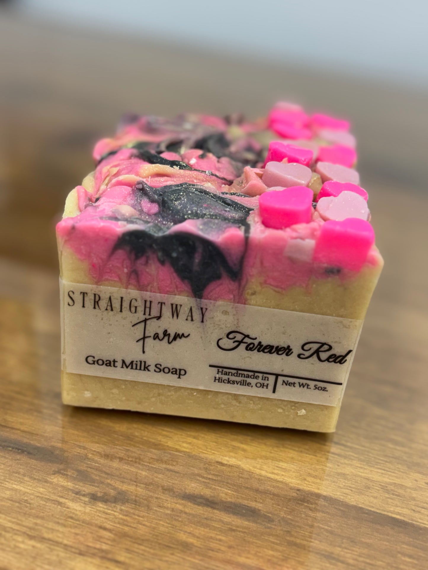 Valentine’s Goat Milk + Tallow Soaps