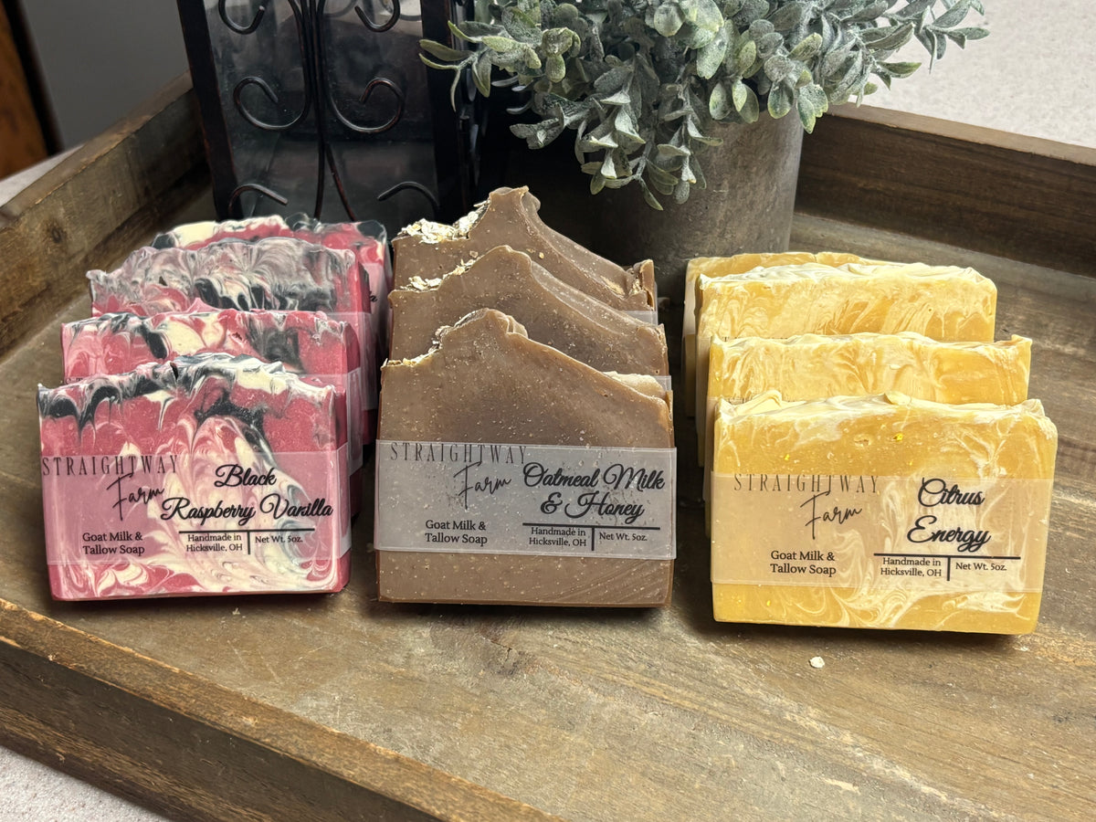 Goat Milk + Tallow Soaps