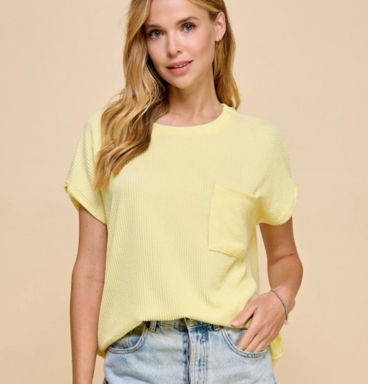 Ribbed Spring Top