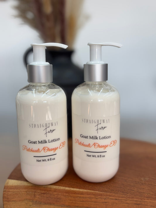 All natural Goat Milk lotion. The ultimate moisturizer. Great for eczema and psoriasis. 