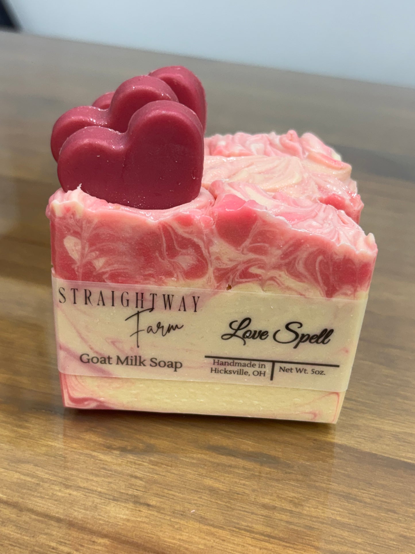 Valentine’s Goat Milk + Tallow Soaps