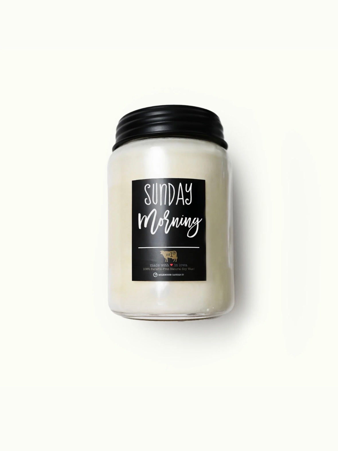 Milkhouse Candle Co Sunday Morning 26 oz Farmhouse Jar