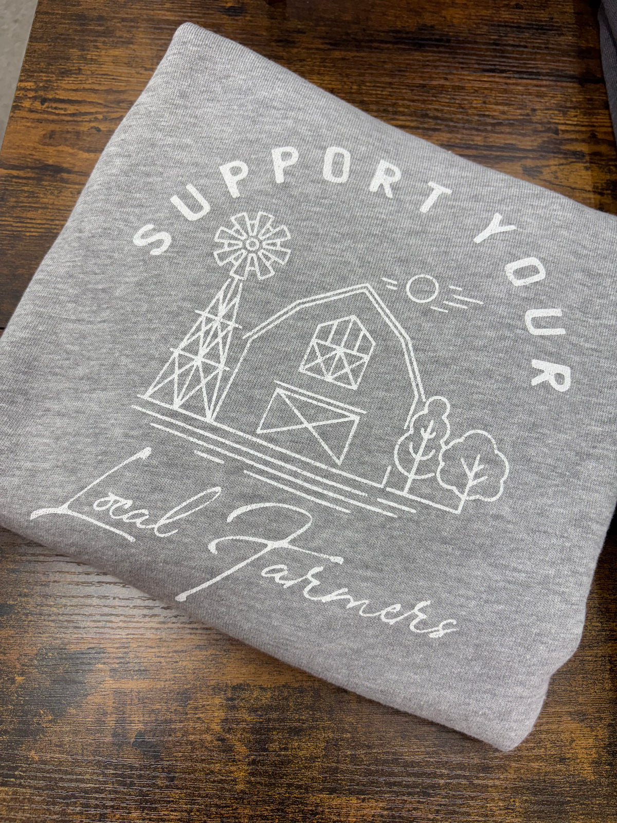 “Support your local Farmers” Crew