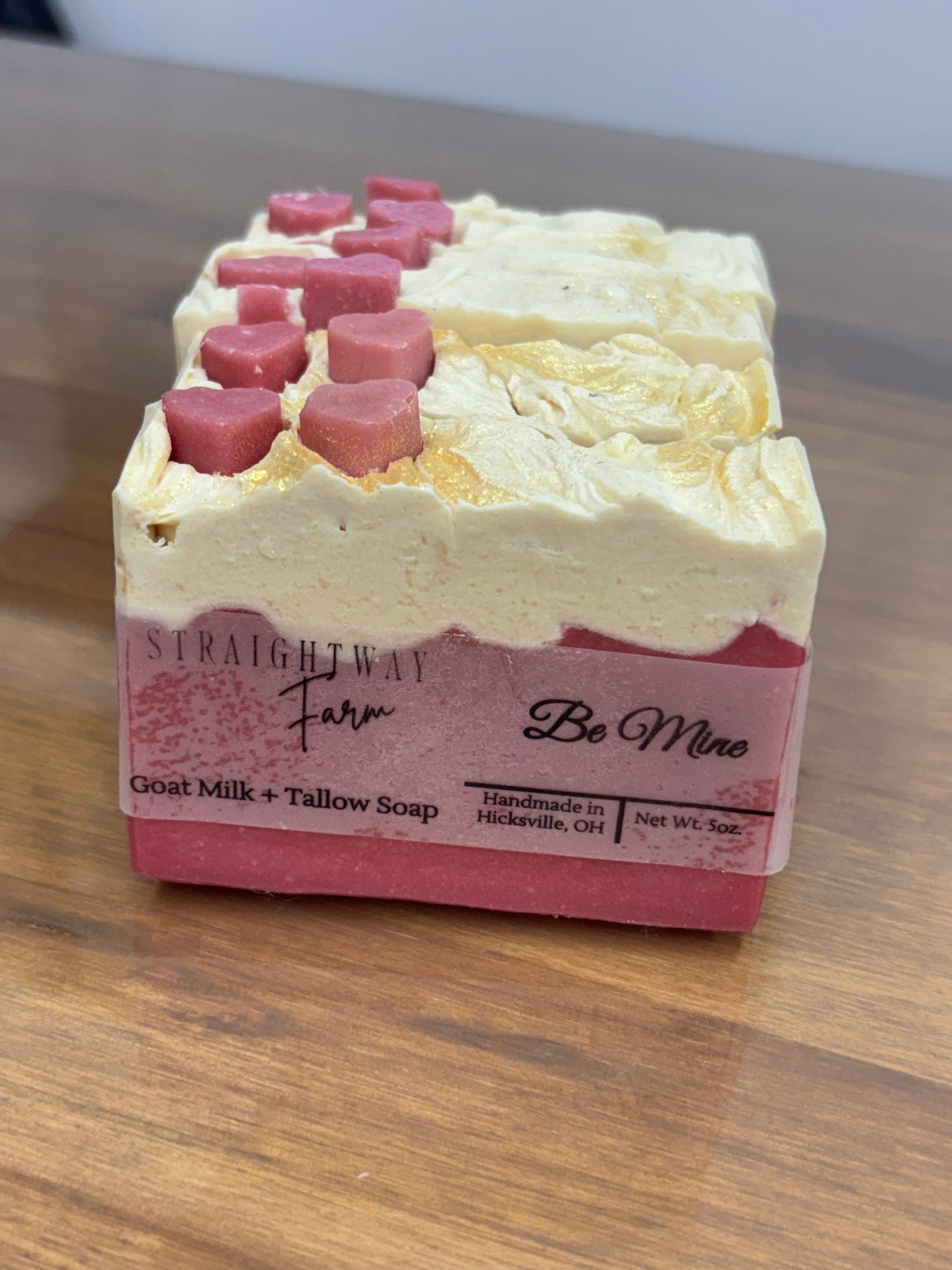Valentine’s Goat Milk + Tallow Soaps
