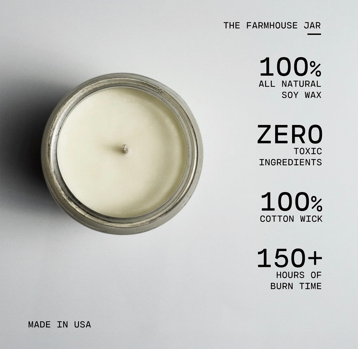 Milkhouse Candle Co Wild Lilacs 26 oz Farmhouse Jar