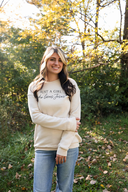 “Just a girl who loves Jesus” Crew