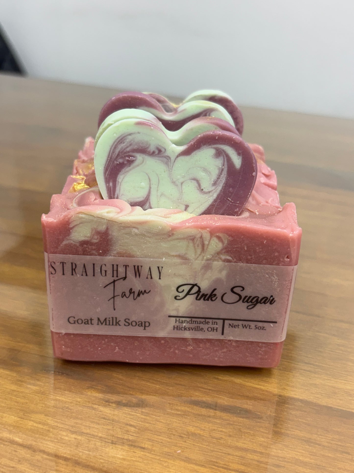 Valentine’s Goat Milk + Tallow Soaps
