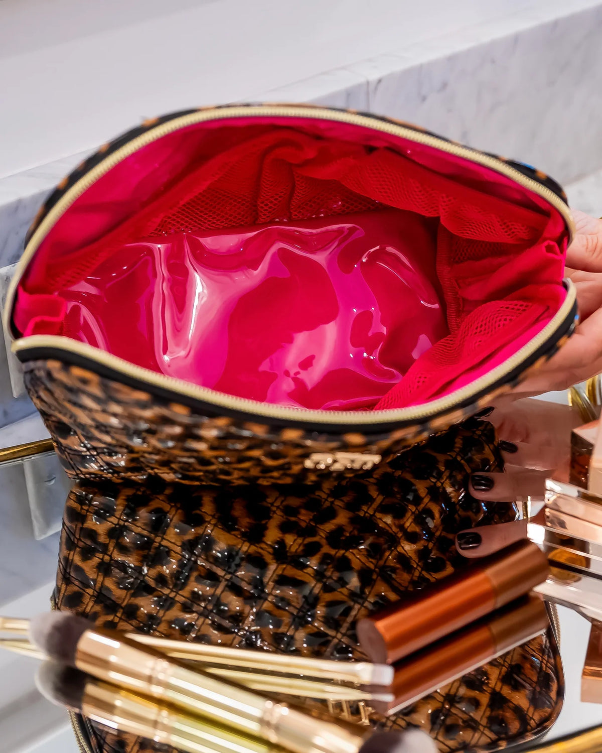 Caroline Hill Large Toiletry Pouch