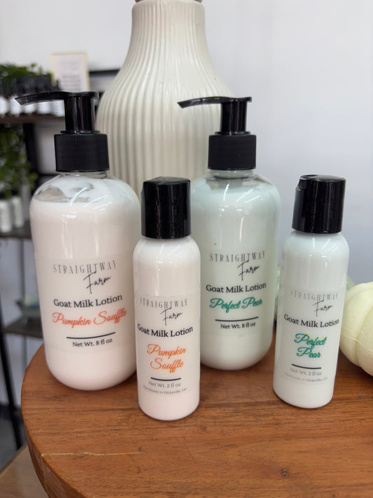 Goat Milk lotion. The ultimate moisturizer. Great for eczema and psoriasis. 