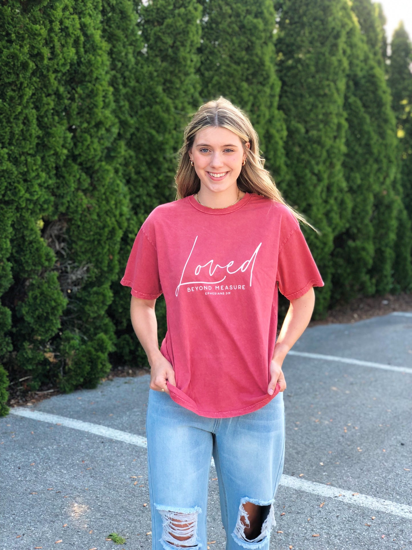 Loved Beyond Measure, Oat Collective Tee