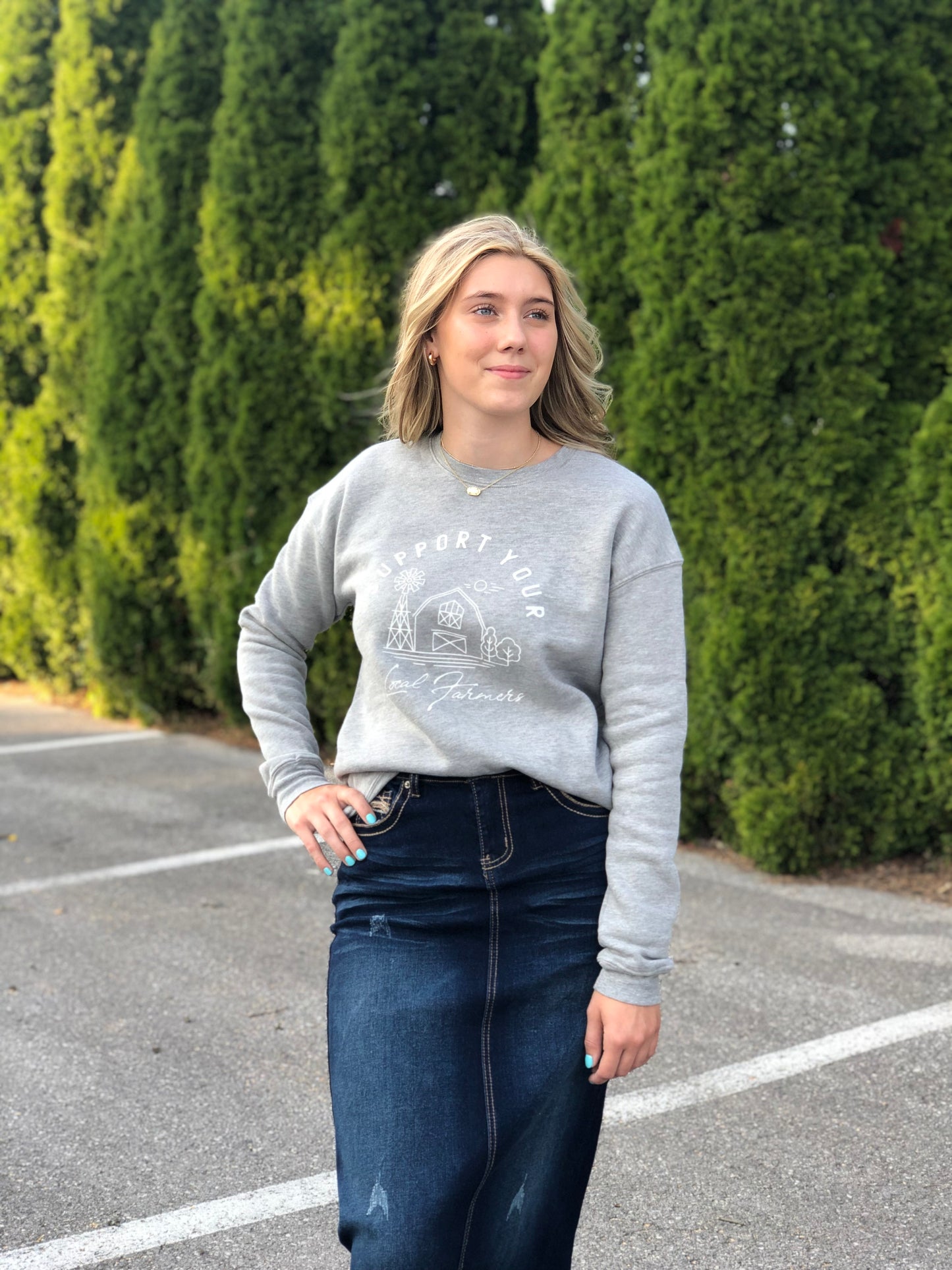 Support Your Local Farmers, Oat Collective Crewneck