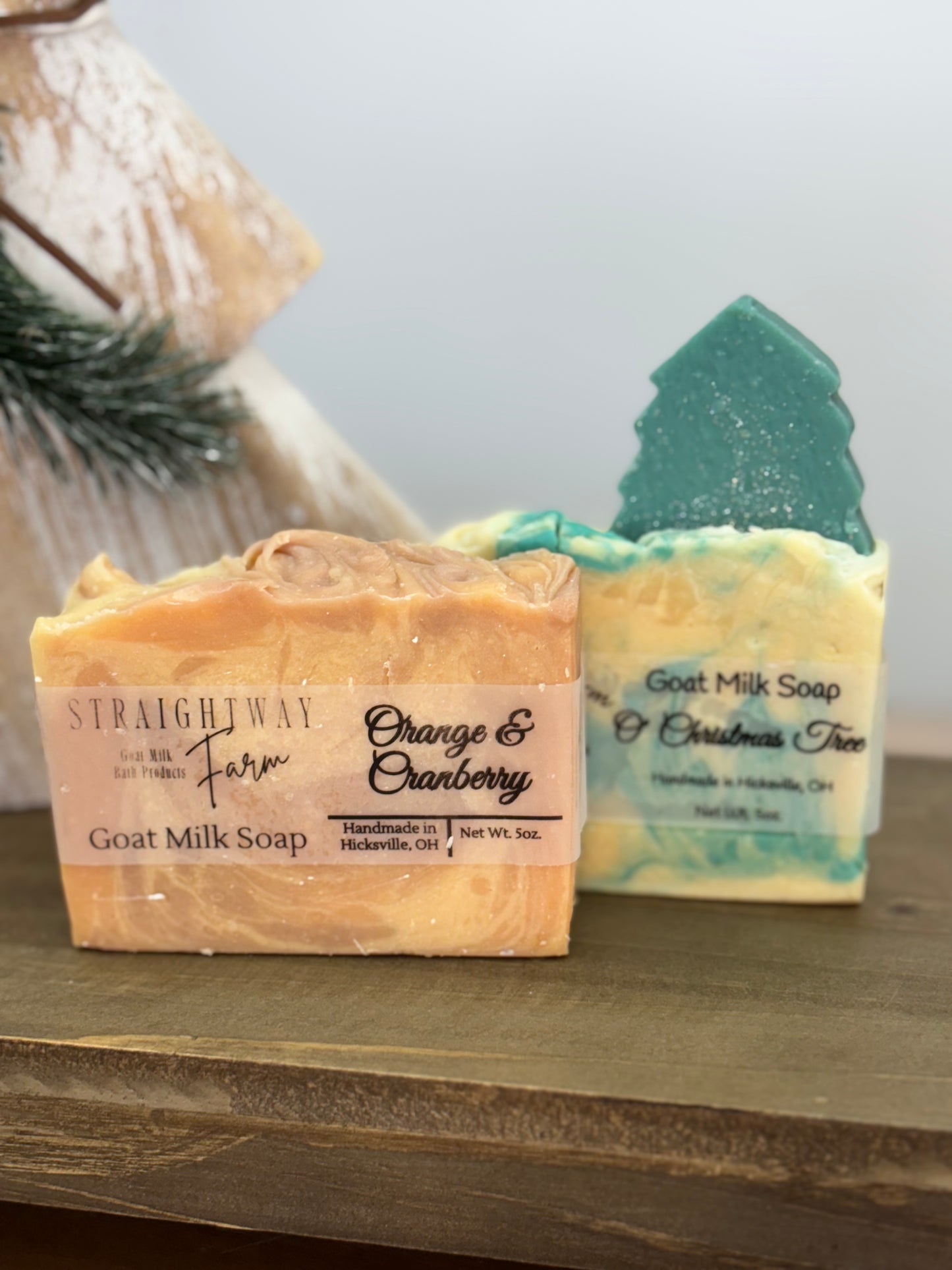 Goat Milk Bar Soap (Seasonal: Christmas & Fall)